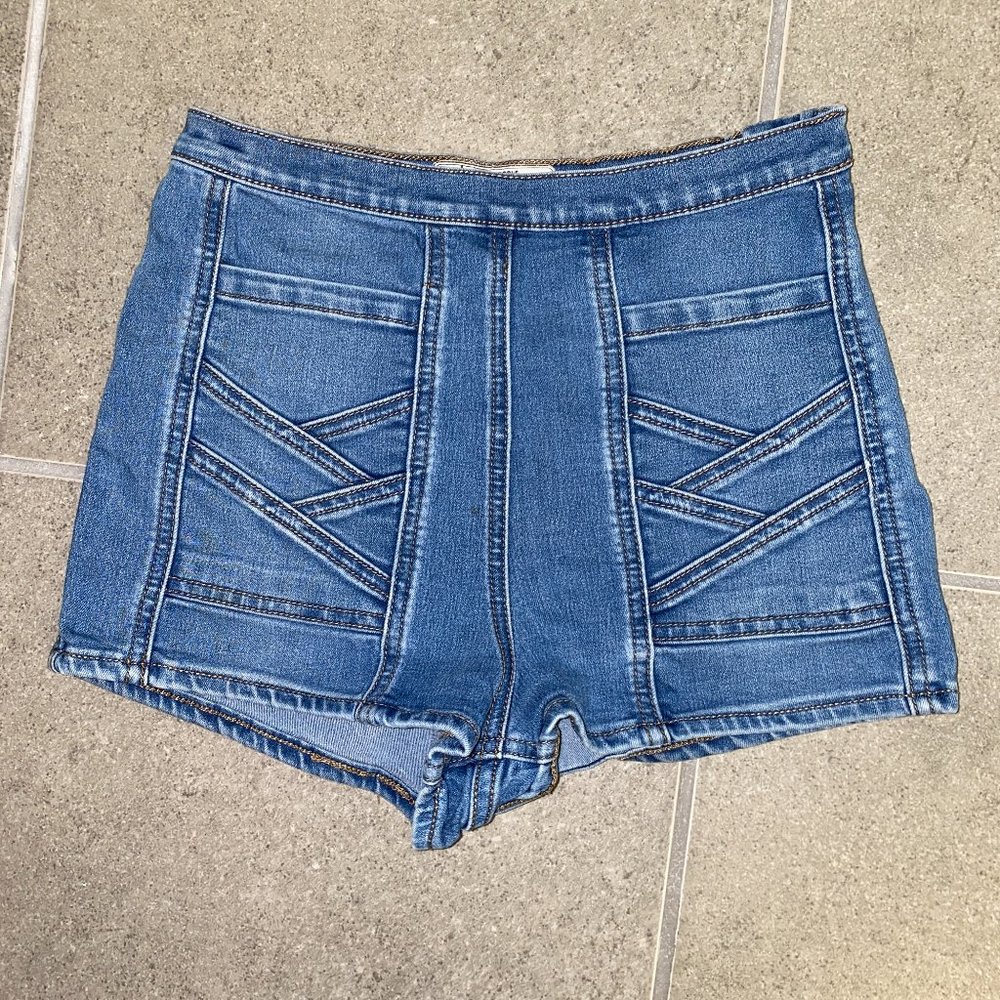 Free People Denim Shorts, Size 24